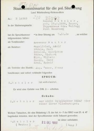Metzler, Konrad