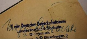 Loewenstein, Mizzi / Autogramm