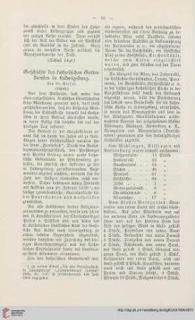 24: Geschichte des katholischen Gottesdienstes in Ludwigsburg, [4]