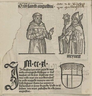 Bildnis des Meinhard von Kranichfeld, Bischof von Halberstadt