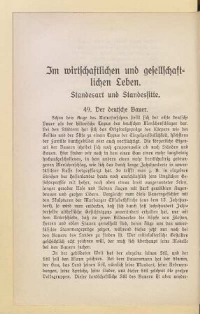 Im wirtschaftlichen und gesellschaftlichen Leben