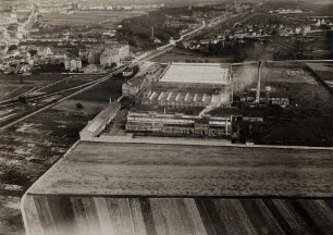 Luftbildaufnahmen von Karlsruhe. Mühlburg - Maschinenbau-Gesellschaft