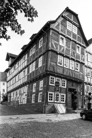 Wohnhaus (Wohn- und Wirtschaftsgebäude, Fachwerk); Frankenberg, Untermarkt 14