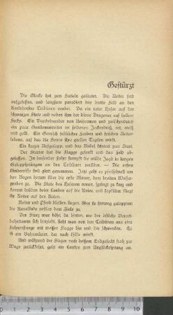 Gestürzt