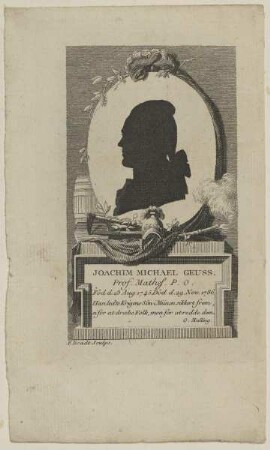 Bildnis des Joachim Michael Geuss