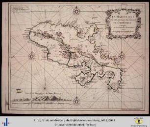 La Martinique, une des Antilles Françoises de l’Amerique.