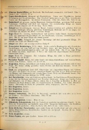 Sammlung von Kunstauctions-Catalogen : Von Rudolph Lepke, 280