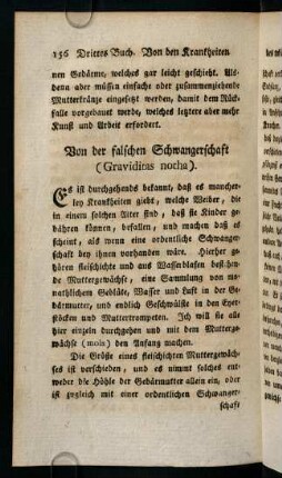 156-175, Von der falschen Schwangerschaft (Graviditas notha)