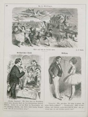 "An die Weltklugen" "Gefährlicher Toast" "Rückzug"