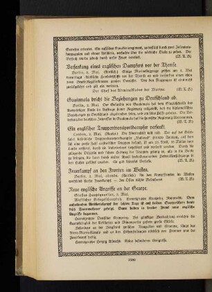 Versenkung eines englischen Dampfers vor der Themse.