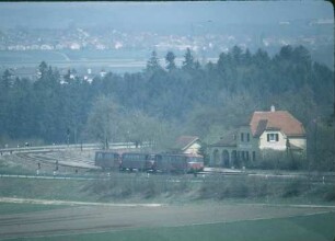Metlangen N 6625 GD-GP Schienenbus Baureihe 797 Beiwagen Baureihe 997