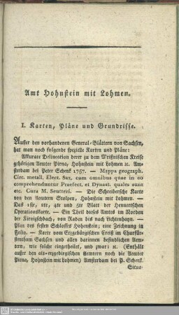Amt Hohnstein mit Lohmen