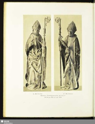 4a. Hl. Bischof / Dresden, Altertumsmuseum, aus Greyer / Freiberger Meister um 1490