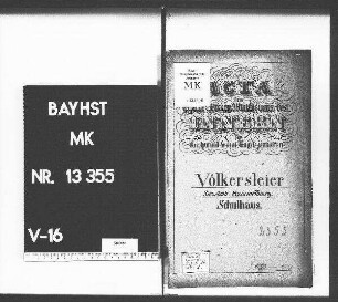 Völkersleier (Bezirksamt Hammelburg), Schulhaus