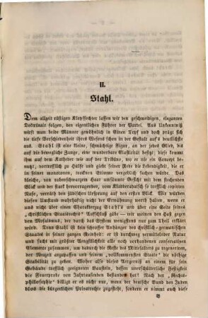 Parlamentarische Grössen, 1. Die Conservativen: v. Gerlach, Stahl, Walter, v. Radowitz, Dahlmann, Camphausen, Simson, Hansemann, v. Vinke