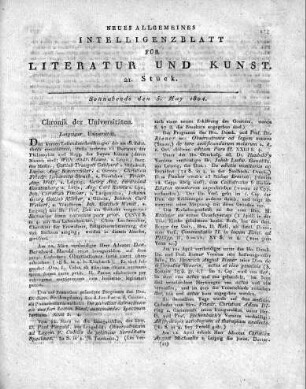 1804-05-05 : 21. Stück