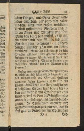 45-50, In der gemeinen Zusammenkunfft der Leute, ...