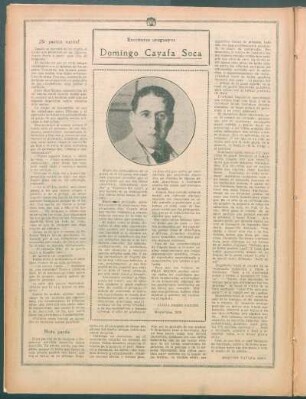 Domingo Cayafa Soca : Escritores uruguayos