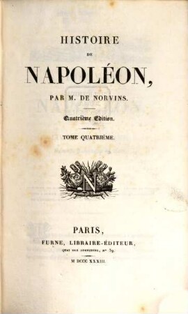 Histoire de Napoleon. 4
