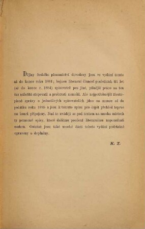 Historie literatury české