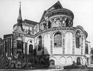 Köln, St. Maria im Kapitol, Äußeres, Ostkonche von SO
