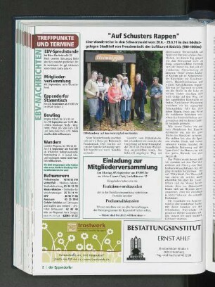 "Auf Schuster Rappen"