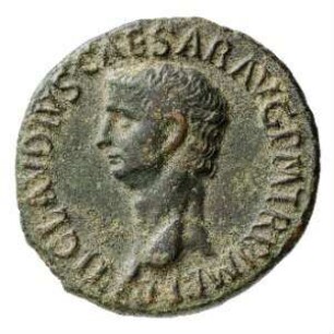 Münze, As, 50 - 54 n. Chr.