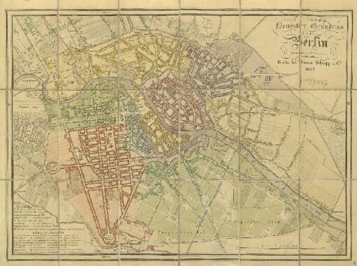 Neuester Grundriss von Berlin