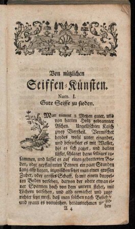 Von nützlichen Seiffen-Künsten.