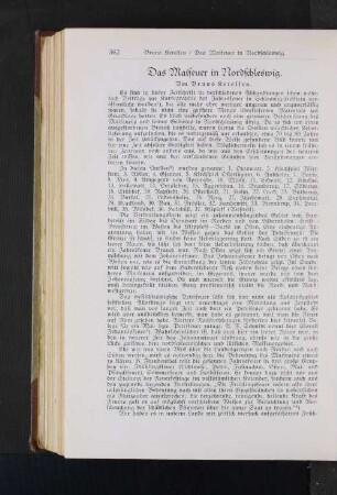 Das Maifeuer ind Nordschleswig.