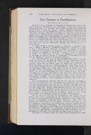 Das Maifeuer ind Nordschleswig.