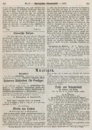 433-434 Literarische Notizen