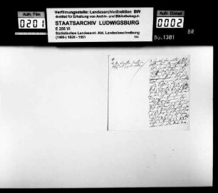 Ortsbeschreibung von Loßburg mit Notizen [des Oberstudienrats Kapf] und Ergänzungen [von Finanzassessor Karl Eduard Paulus]
