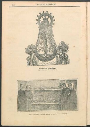 [Retrato de] La Virgen de Copacabana : (De la "Ilustración Norte-americana.")