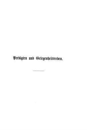 Predigten und Gelegenheitsreden / von S. Herxheimer