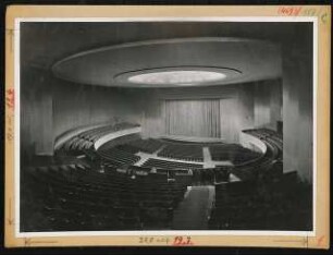 Albert-Schumann-Theater, Frankfurt am Main: Ansicht Zuschauerraum