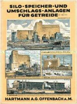 Silo-Speicher- und Umschlag-Anlagen für Getreide