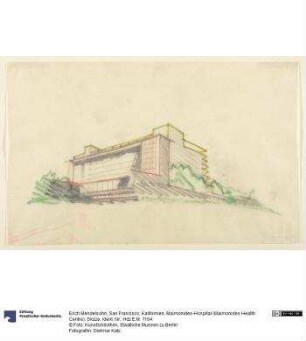 San Francisco, Kalifornien, Maimonides-Hospital (Maimonides Health Centre), Skizze