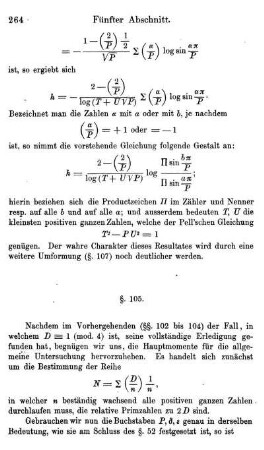 §. 105. Summation der unendlichen Reihe in den übrigen Fällen