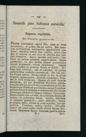 147-275, Secunda pars historiae naturalis