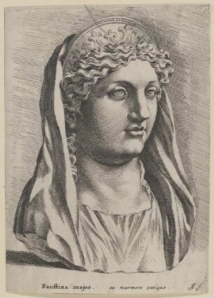 Bildnis der Faustina Major