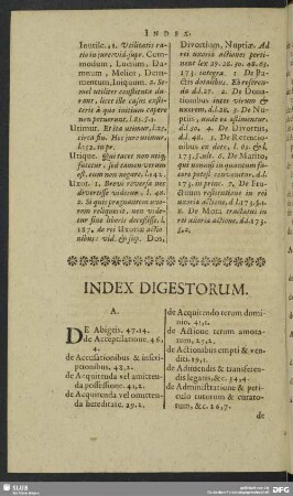 Index Digestorum