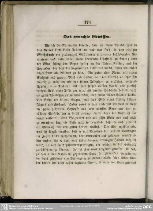 Das erwachte Gewissen
