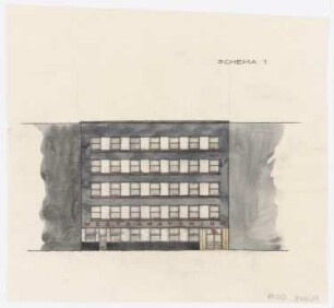 Westsanatorium, Berlin-Charlottenburg Umbau: Ansicht (Straßenseite)