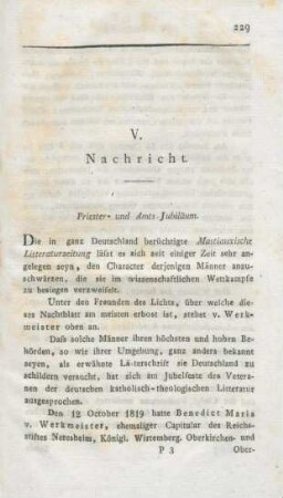 229-231 Nachricht