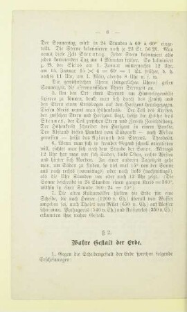 2. Wahre Gestalt der Erde