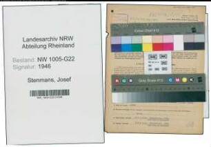 Entnazifizierung Josef Stenmans , geb. 04.04.1904 (Lagerist)