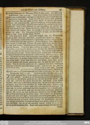 Evangelium am 21. Sonnt. nach Trinit. Joh. 4, 47-54.
