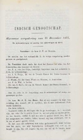 Algemeene vergadering van 11 December 1877