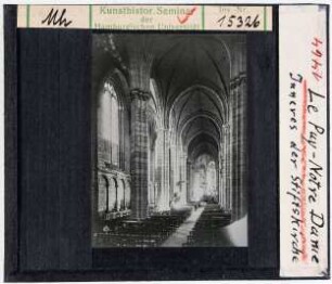 Le Puy: Kathedrale Notre-Dame, Inneres nach Osten